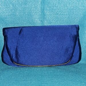 Elegant Blue Clutch